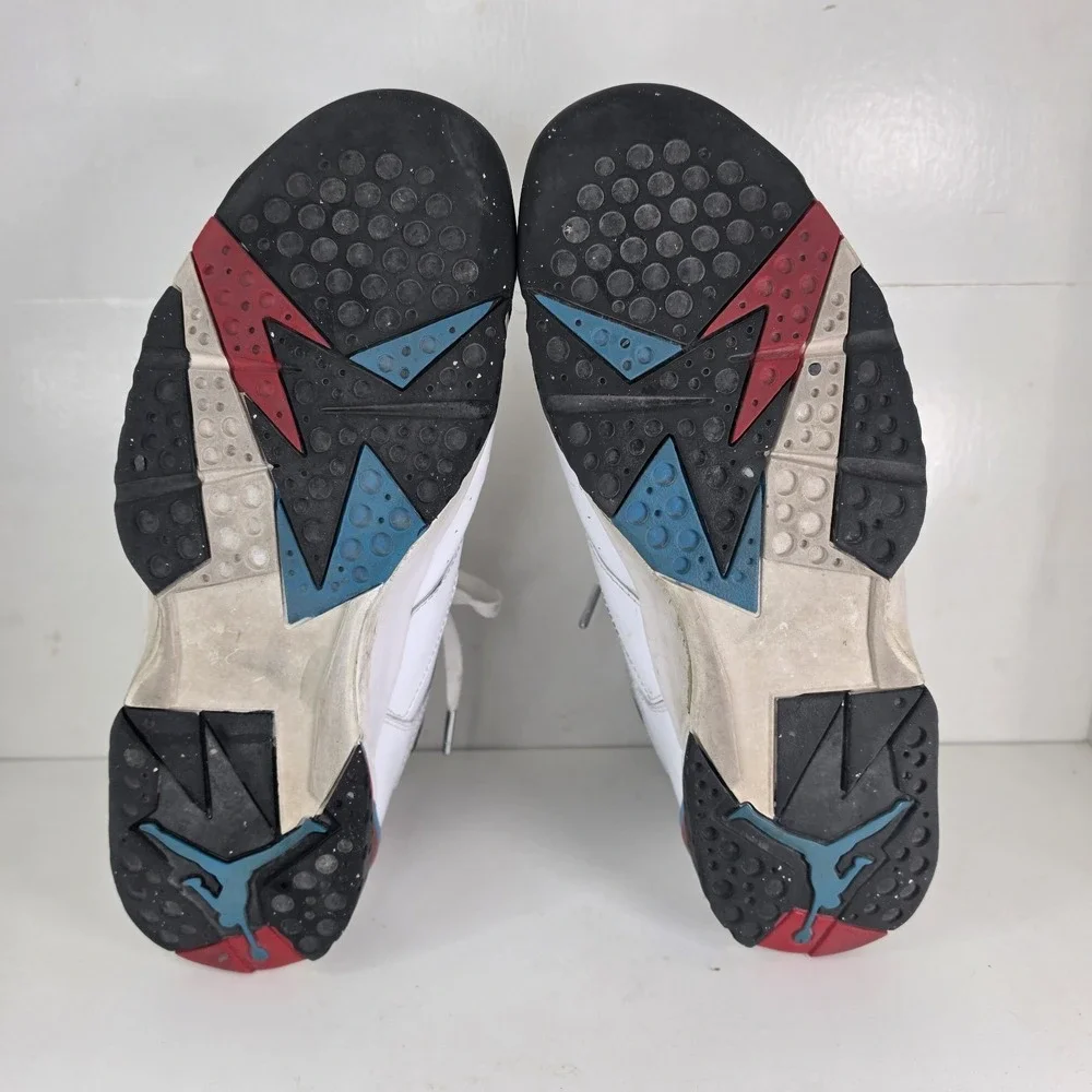 Size 11.5 - Air Jordan 7 Orion Retro Sneaker Shoes 2010 White  304775-105 No Box